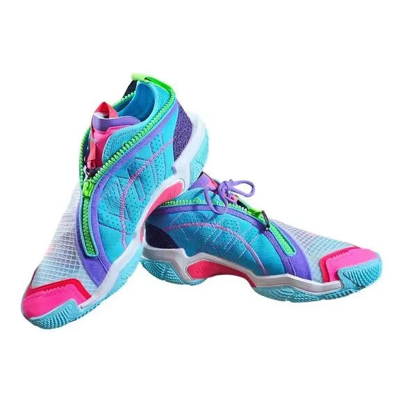 Jordan Why Not .6 White Siren Red Balktic Blue Basketball Shoes Men's Sizes 12 - Picture 8 of 11